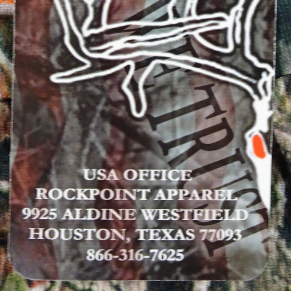 Rock Point Freedom Camouflage Shirt X-Large - Picture 5 of 7